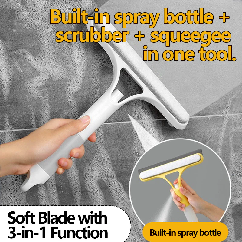 Last 3 Hours: Save Up to 60%-78%🔥 on the 3-in-1 Spray Glass Cleaner!