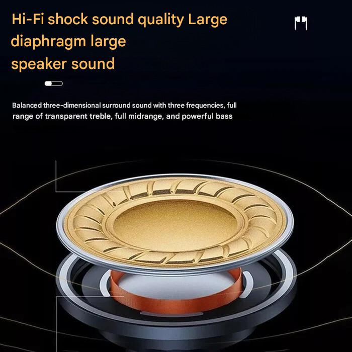 (⏰ Final 3 Hours – 70% OFF Flash Sale! 🔥)Bluetooth TWS wireless headphones
