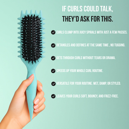 🌟 Detangle, Define & Shine – CURL BRUSH 60% OFF! Get salon-worthy curls at home for less! 💖