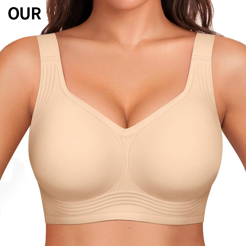 🎉 💖 Full Coverage Wireless Bra + Big Discount for a Limited Time! 🛍️