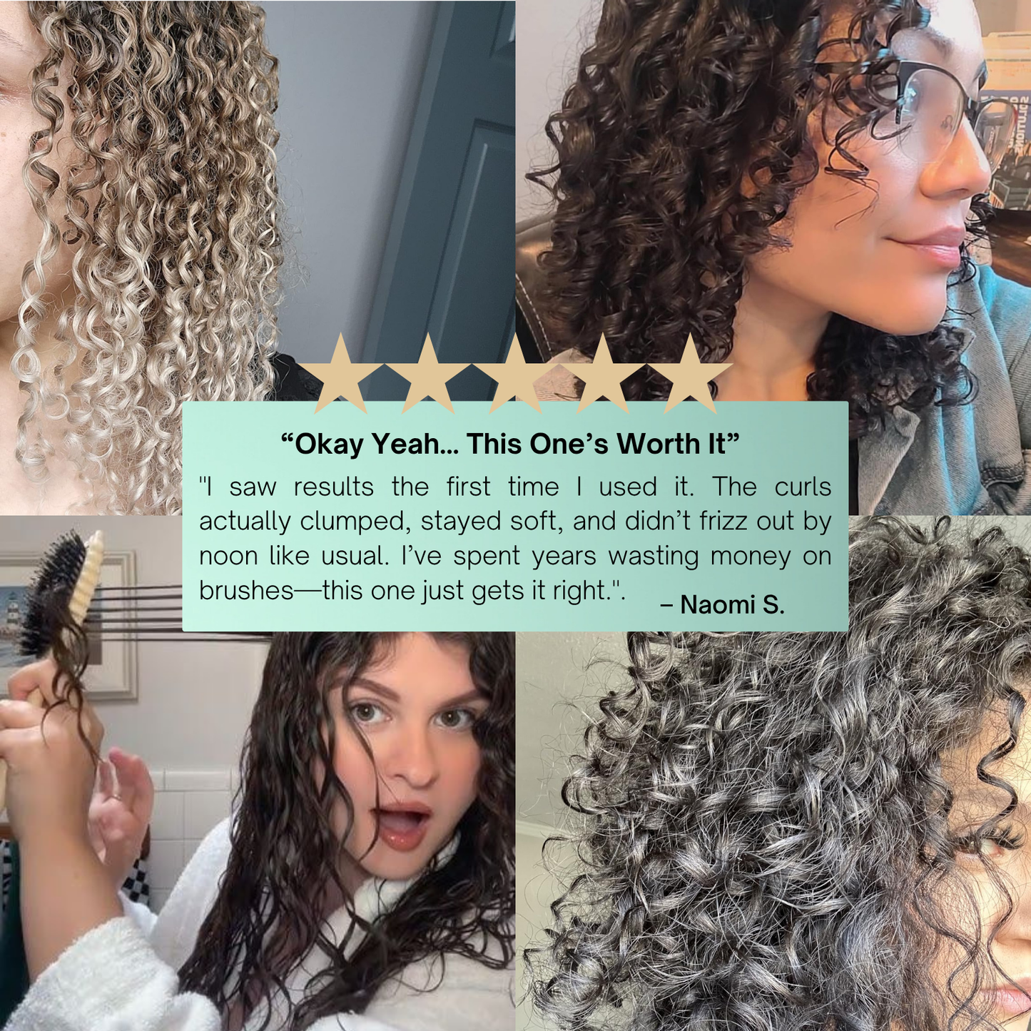🌟 Detangle, Define & Shine – CURL BRUSH 60% OFF! Get salon-worthy curls at home for less! 💖