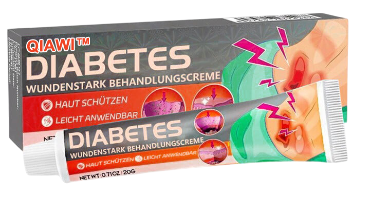 ✨ QIAWI™ Natural Products, Diabetes Wound Strong Treatment Cream (👨‍⚕️ Relieves skin itching, reduces swelling and pain, has antibacterial and anti-inflammatory effects, promotes rapid wound healing, prevents scarring, and is antimicrobial)