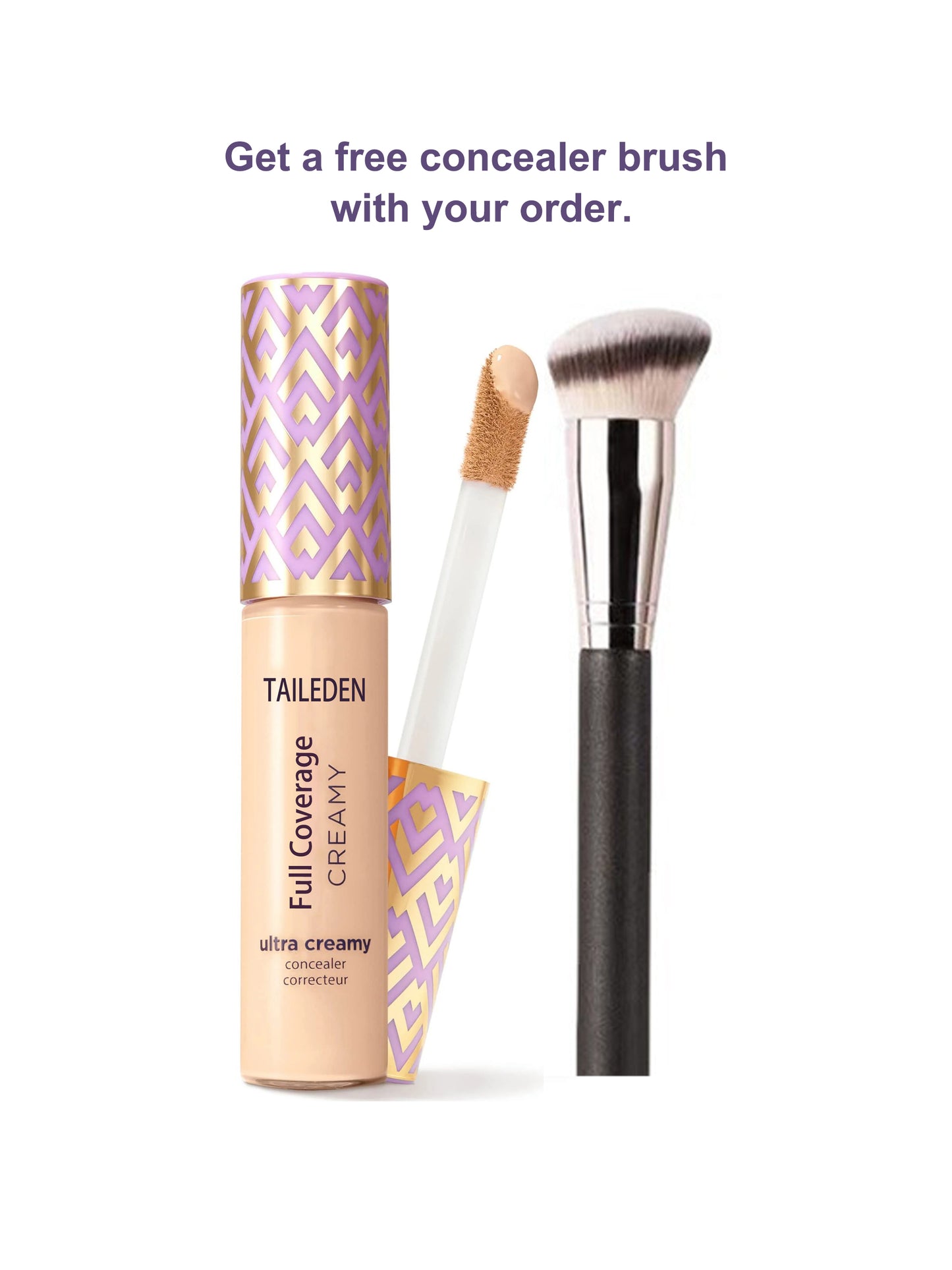 🔥 60% OFF ✨ Flawless Perfecting Wear Concealer – Full Coverage, Smooth & Crease-Free ✨