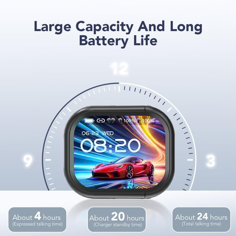 ⏰LAST DAY PROMOTION SAVE 60%🔥 Bluetooth 6.0 Earphones LED Display High Fidelity Waterproof Wireless Earphones
