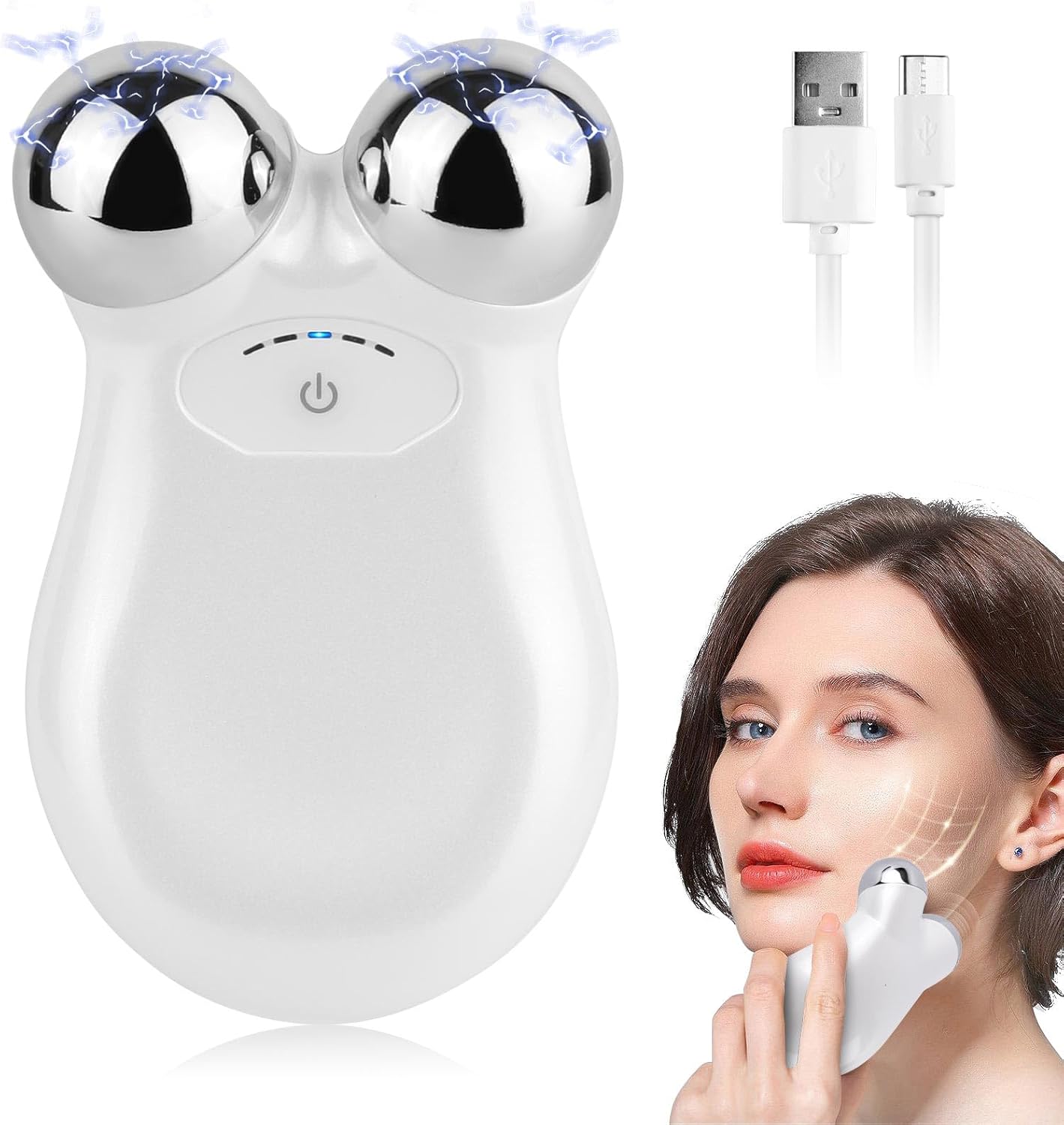MOONBIFFY FDA-Approved Microcurrent Tool for Spa-Level Face Lifting at Home