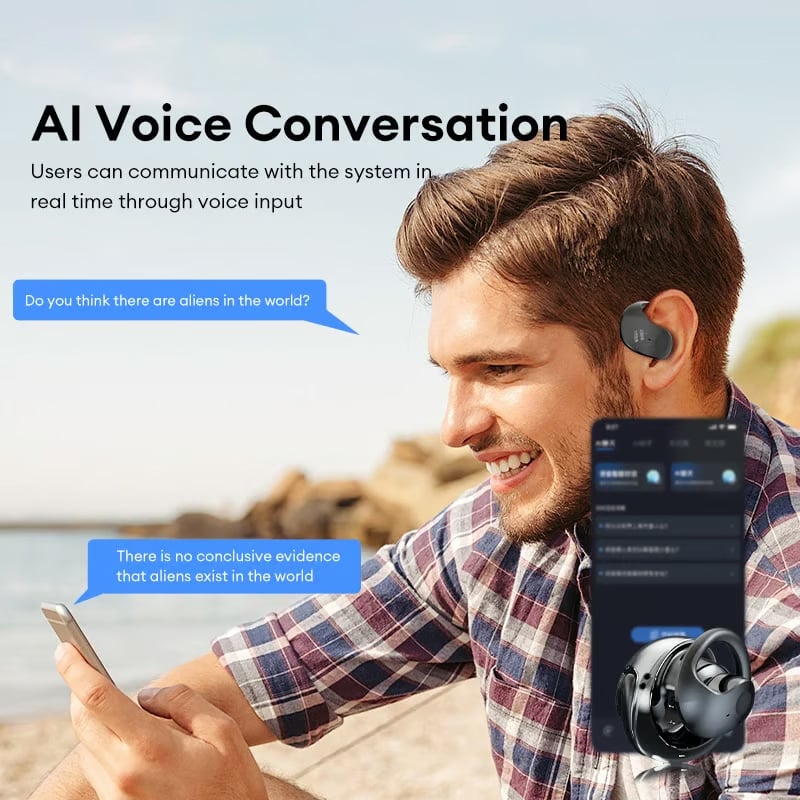 🏆LAST DAY SALE 60% OFF⏰AI Translation T26  Ultra Wireless Bluetooth Translation Earbuds