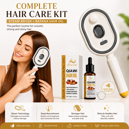 🏆2026 Hot Picks-3-in-1 Electric Spray Massage Hairbrush | Anti-Thinning Care -EV