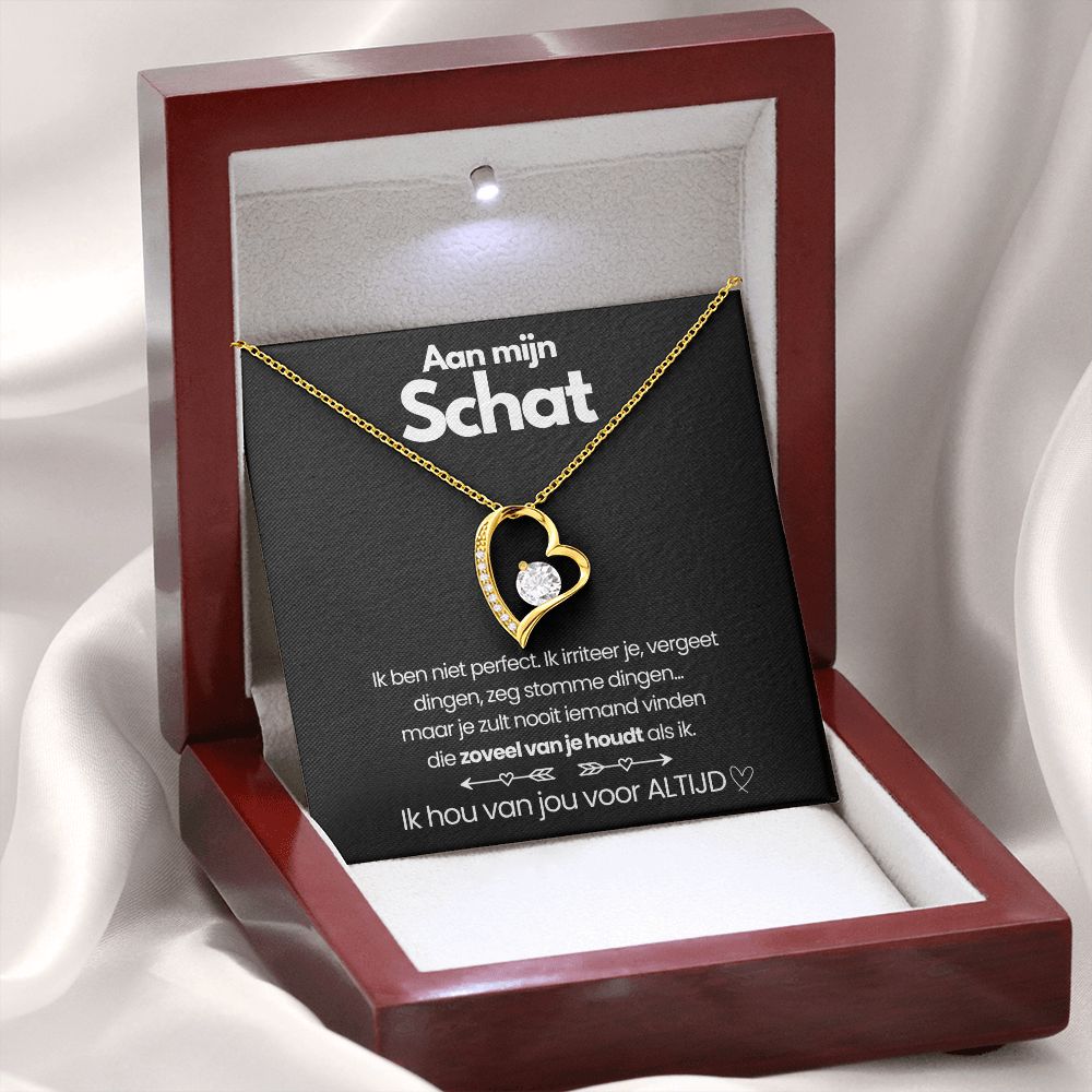 Hart Ketting - Aan Mijn Schat - CustomLove.nl