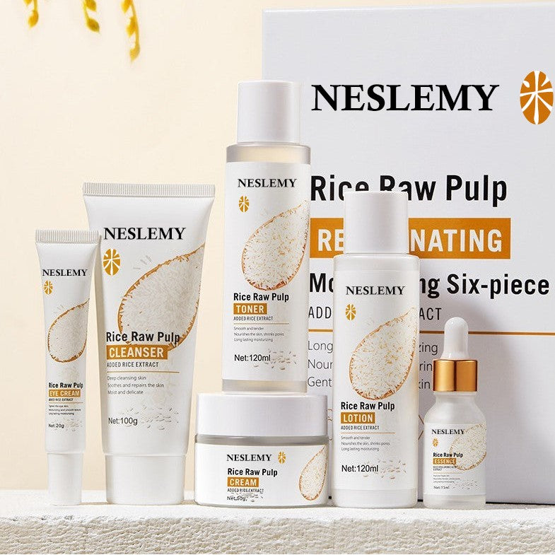 🌸Puree Skin Rejuvenation Moisturizing Six-piece Set Hydrating Skin Care Products✨