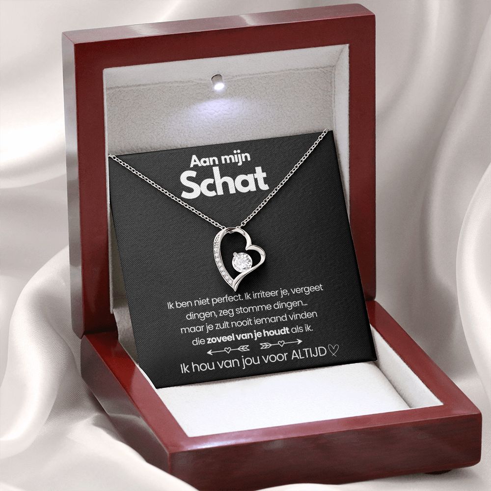 Hart Ketting - Aan Mijn Schat - CustomLove.nl