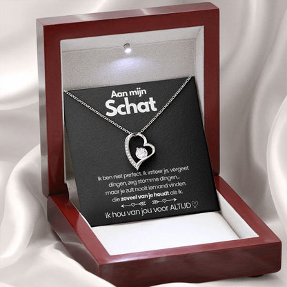 Hart Ketting - Aan Mijn Schat - CustomLove.nl