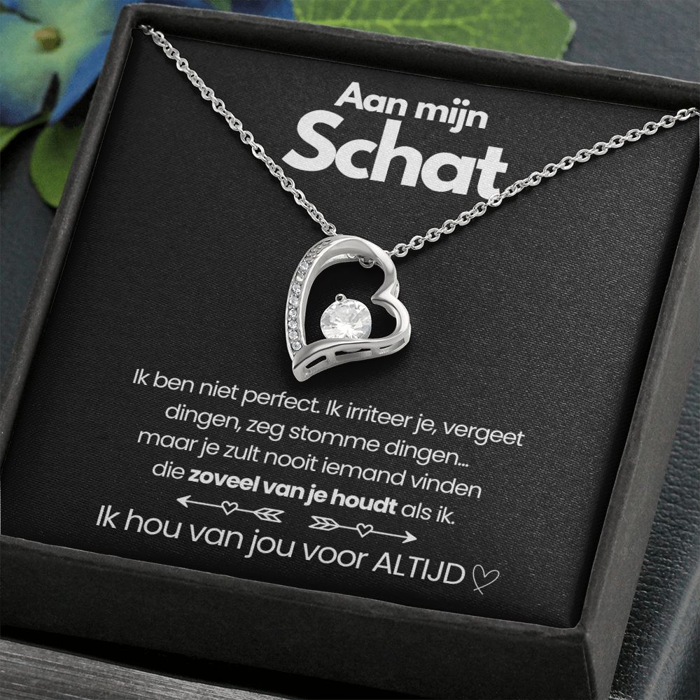 Hart Ketting - Aan Mijn Schat - CustomLove.nl