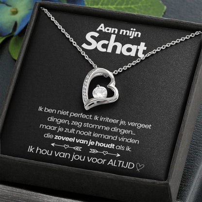 Hart Ketting - Aan Mijn Schat - CustomLove.nl