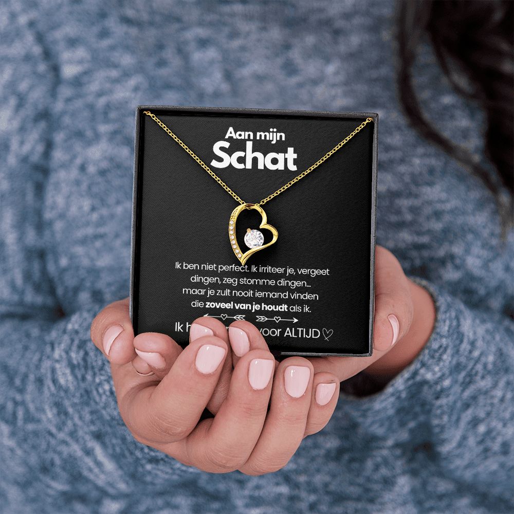 Hart Ketting - Aan Mijn Schat - CustomLove.nl