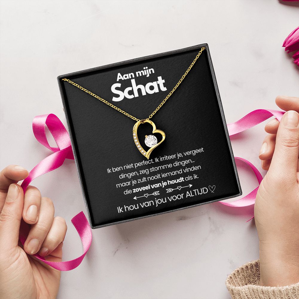 Hart Ketting - Aan Mijn Schat - CustomLove.nl