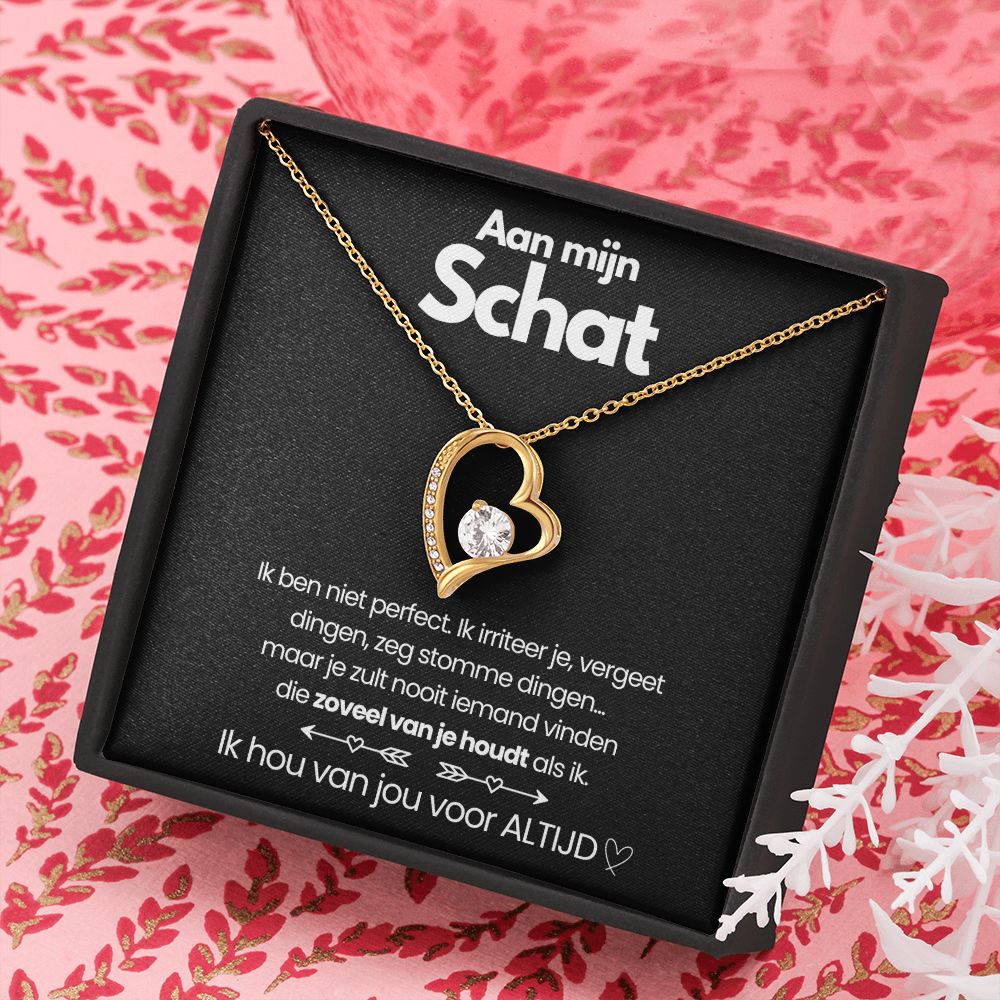 Hart Ketting - Aan Mijn Schat - CustomLove.nl