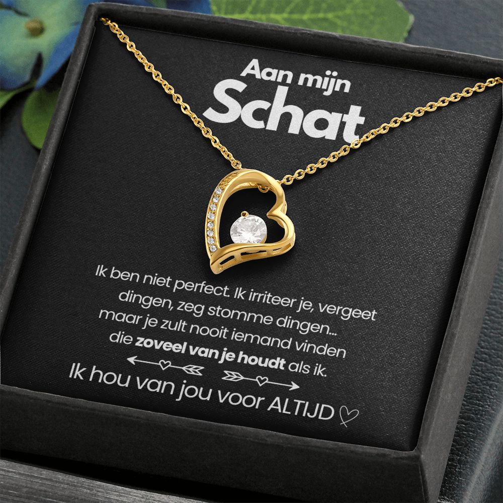 Hart Ketting - Aan Mijn Schat - CustomLove.nl