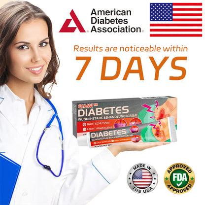 ✨ QIAWI™ Natural Products, Diabetes Wound Strong Treatment Cream (👨‍⚕️ Relieves skin itching, reduces swelling and pain, has antibacterial and anti-inflammatory effects, promotes rapid wound healing, prevents scarring, and is antimicrobial)
