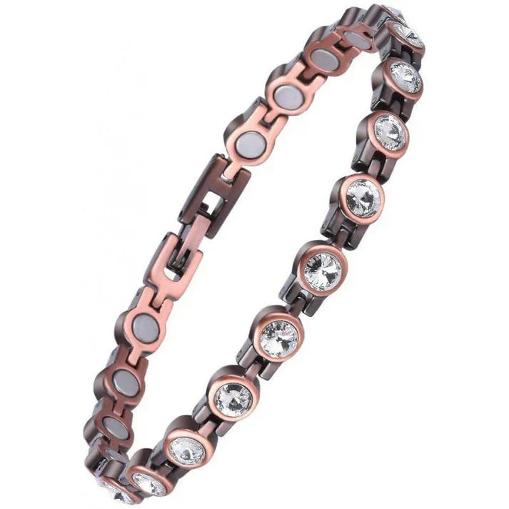 🔥 60% OFF – Last 3 Hours! ⏰ Magnetic Copper Bracelet for Women | Pure Copper + 3800 Gauss Magnets