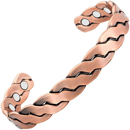 🔥 60% OFF – Last 3 Hours! ⏰ Magnetic Copper Bracelet for Women | Pure Copper + 3800 Gauss Magnets