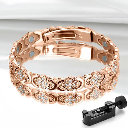 🔥 60% OFF – Last 3 Hours! ⏰ Magnetic Copper Bracelet for Women | Pure Copper + 3800 Gauss Magnets